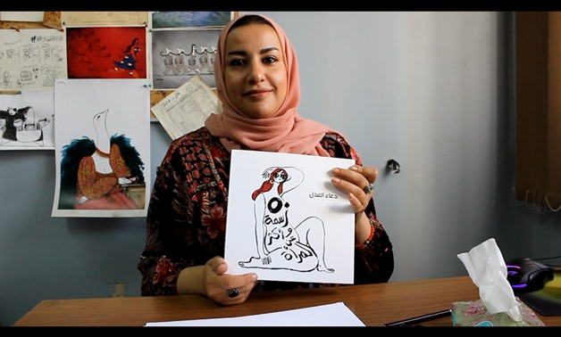 This Egyptian cartoonist is taking a stand on women’s rights through her art